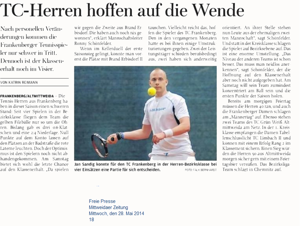 Pressemiteilung FP 28.05.2014